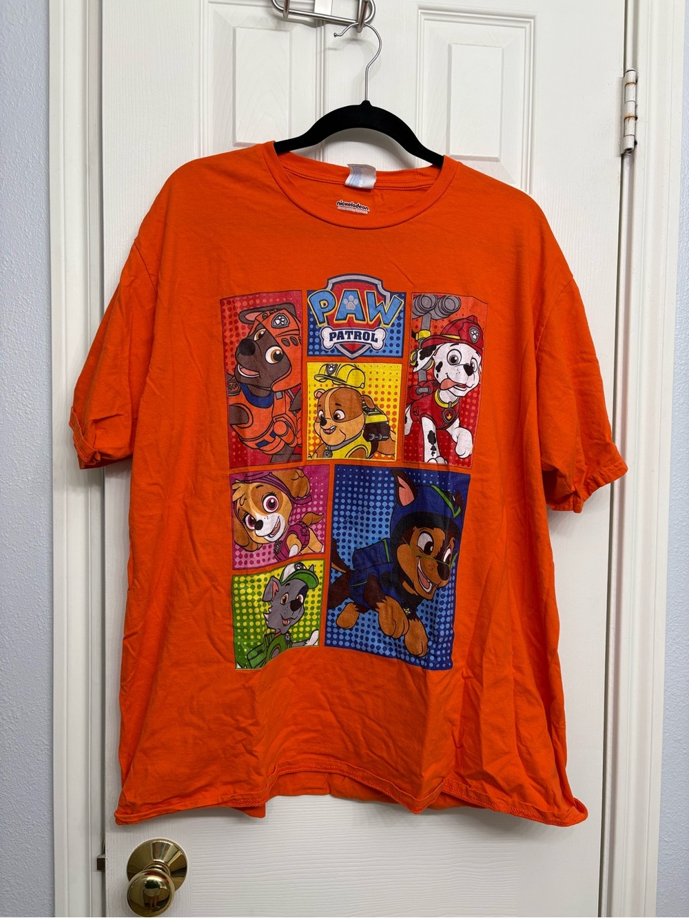 PAW Patrol Adult Orange Graphic Tee